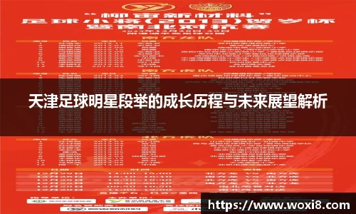 天津足球明星段举的成长历程与未来展望解析